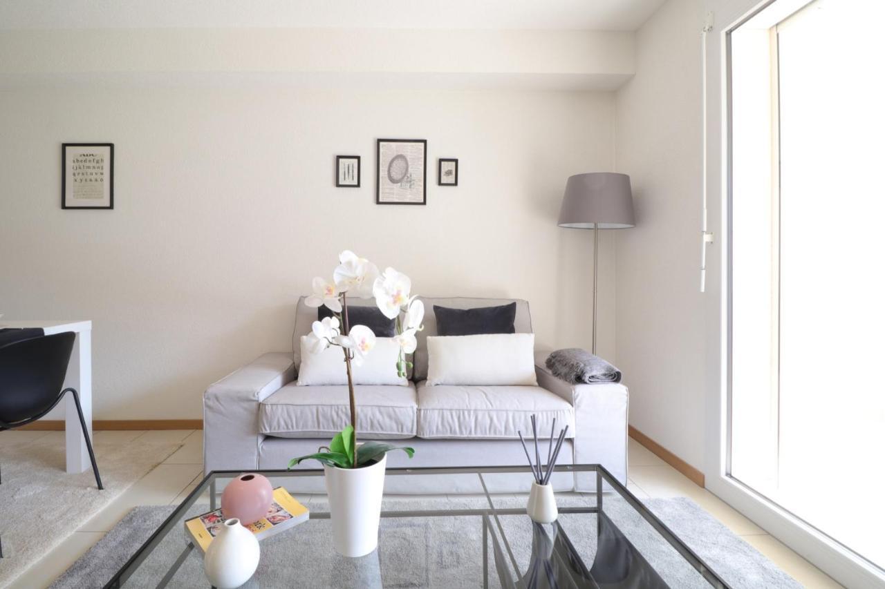 Modern Apartment Close To Martigny Train Station Extérieur photo